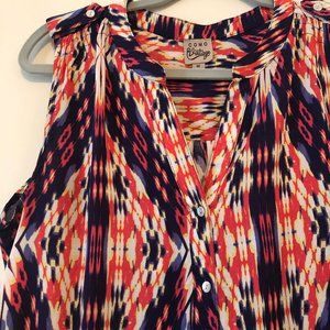 Fun Bright Geometric Tank Top